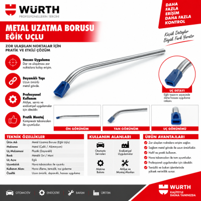 Würth Elektrikli lehim havyası için lehim ucu