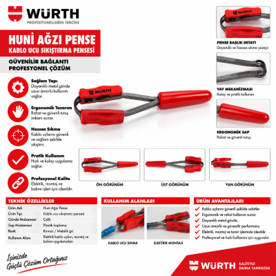 Knipex Kablo Sıyırma Cımbızı 15 11 120