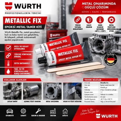 WÜRTH FE1-SIVI METAL 500GR