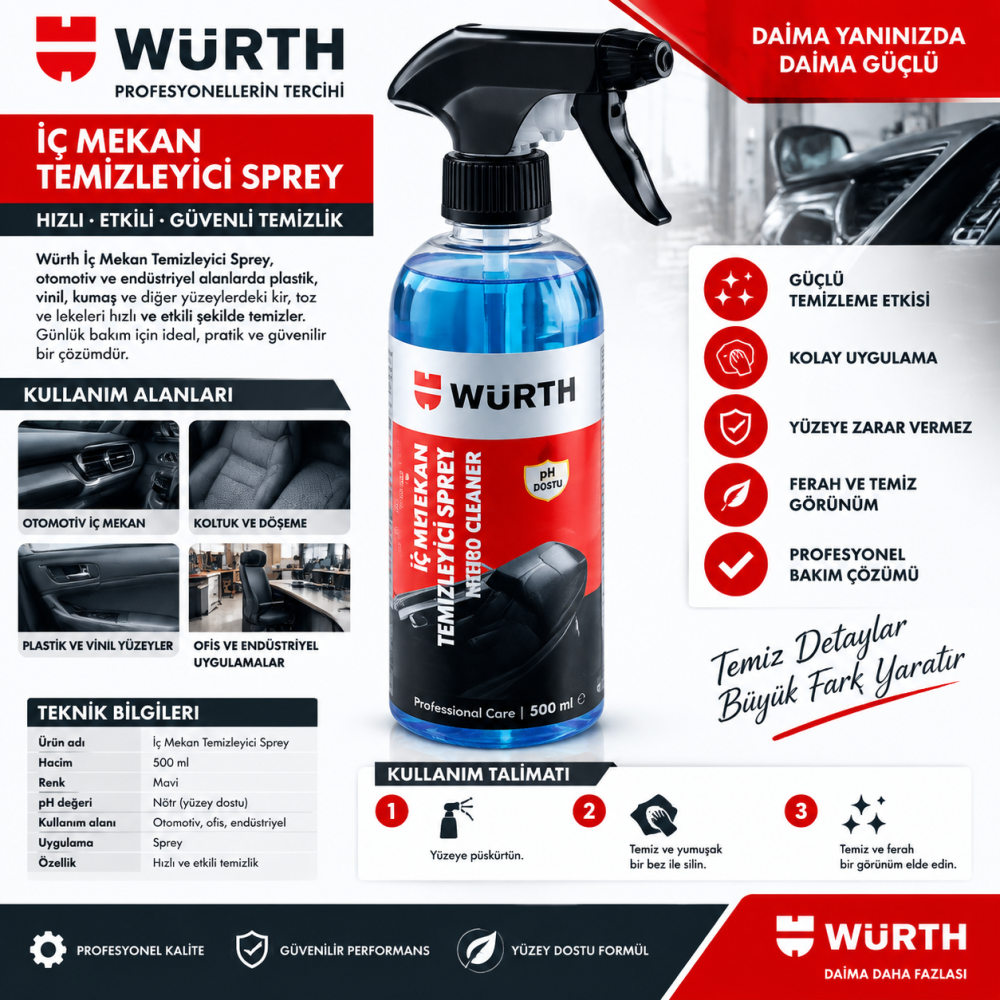 Würth Kuru temizleyici Consumer Line