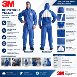 3M 4532 AR Sırt Üçgenli Tulum   10  Adet  Paket