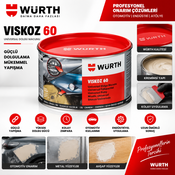 Würth Dolgu macunu VAKU 60