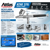 Attlas ATHF 37G Havalı Fırça