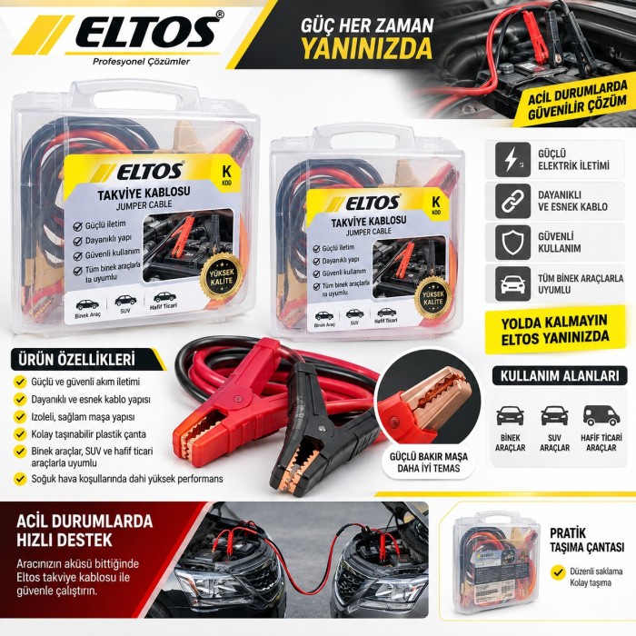 Eltos Takviye Kablosu - K