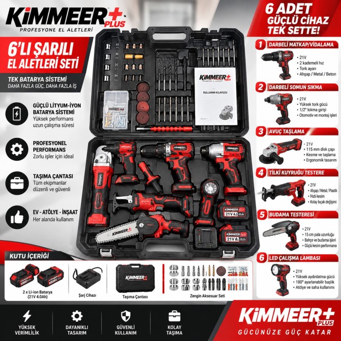Kimmeer Plus 6 Lı Set