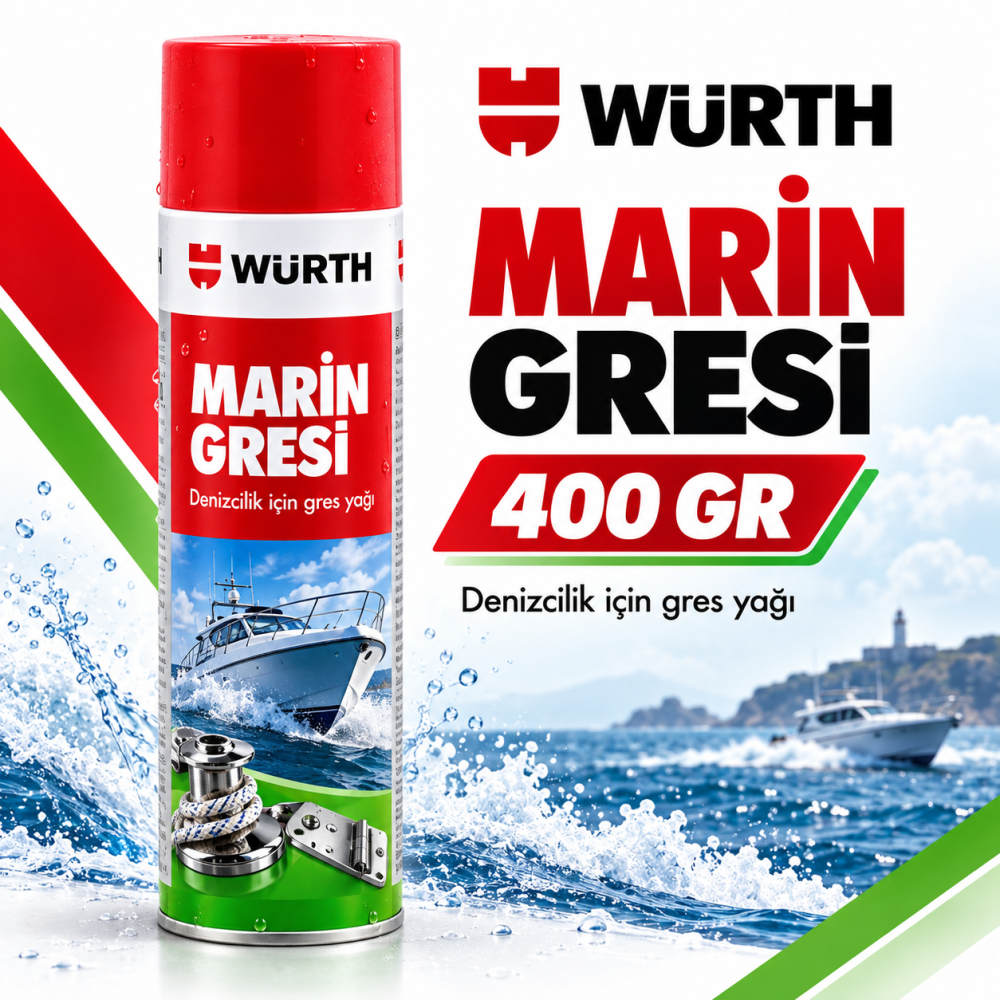 Denizcilik için gres yağı marin gresi - 400 GR