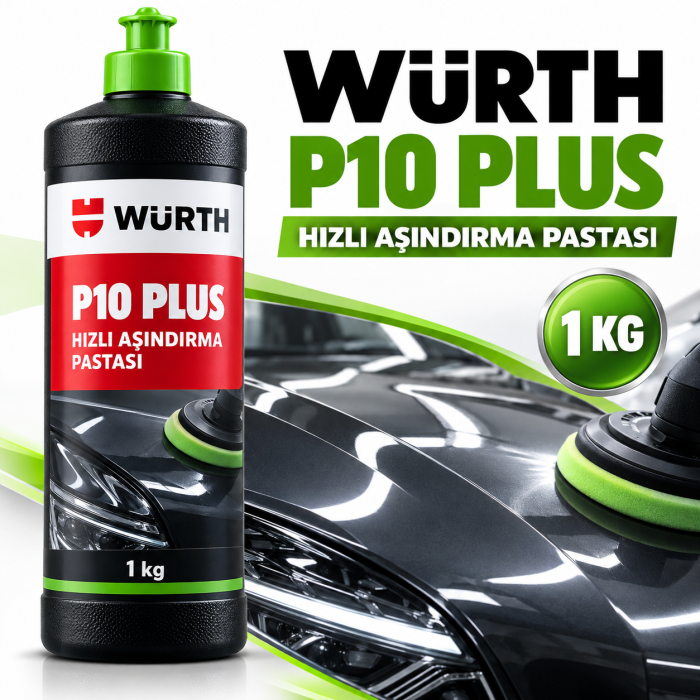 WÜRTH P10-HIZLI AŞINDIRMA PASTASI PLUS 1KG