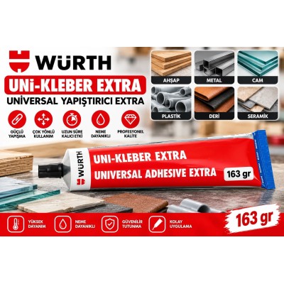 WÜRTH ÜNİVERSAL YAPIŞTIRICI 163GR