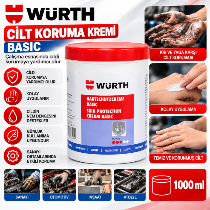 WÜRTH GİZLİ ELDİVEN 1000ML