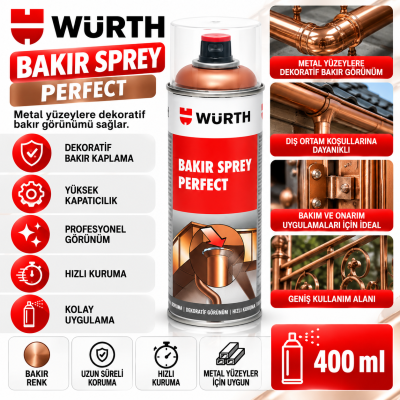 WÜRTH BAKIR SPREY PERFEKT 400ML