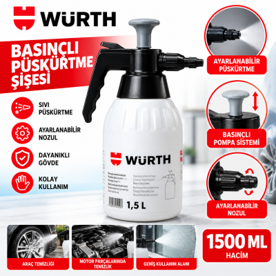 WÜRTH POMPALI SPREY KABI KÖPÜK 1500 ML