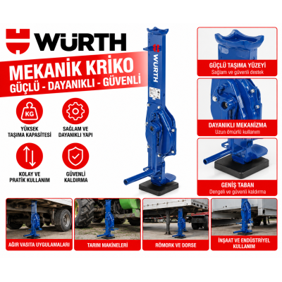 WÜRTH Mekanikpehlivan Kriko