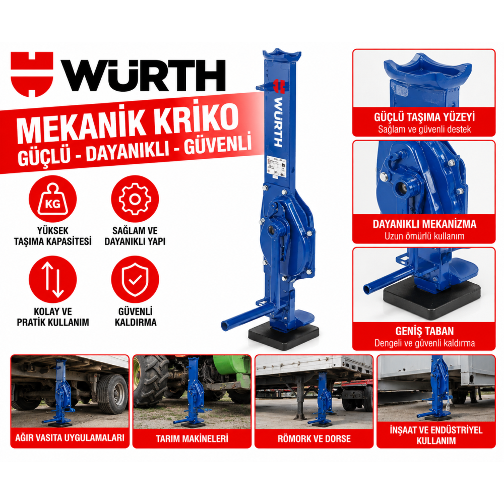 WÜRTH Mekanikpehlivan Kriko
