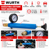 Würth Soğutma sistemi test ekipmanı