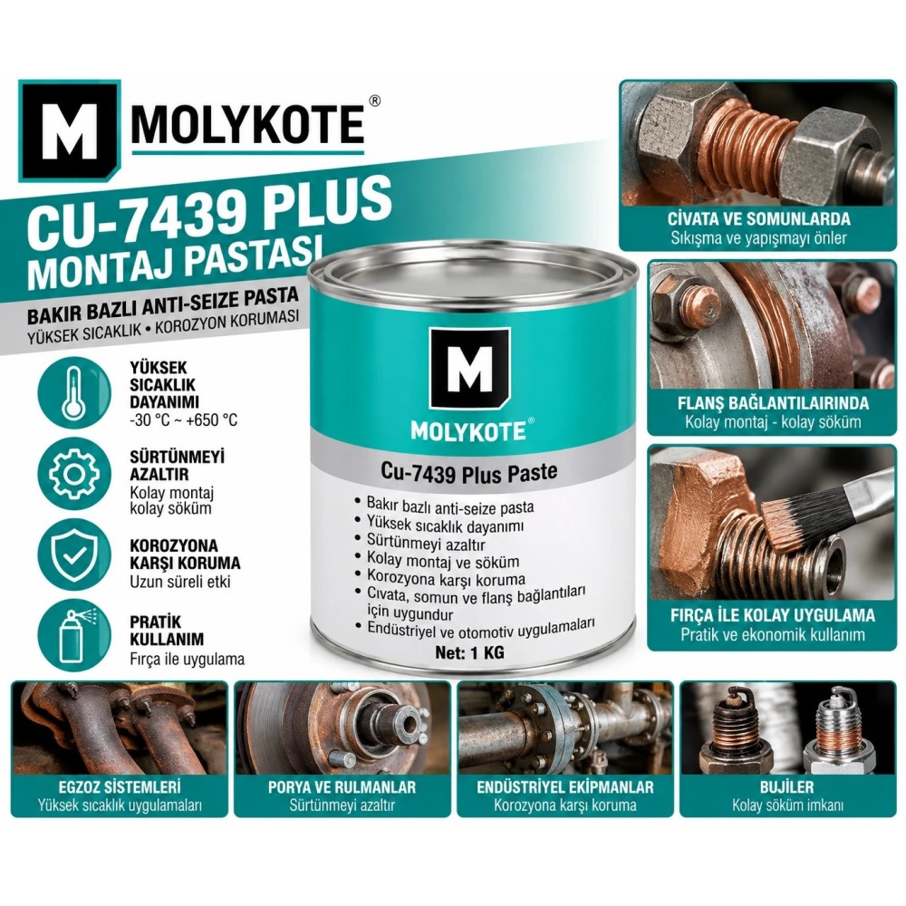 Molykote Cu 7439 1 kg