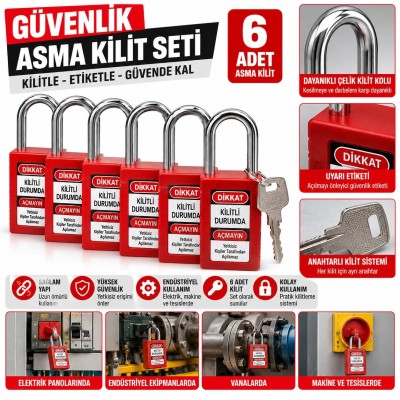 Uzun Gövde Güvenlik Kilidi