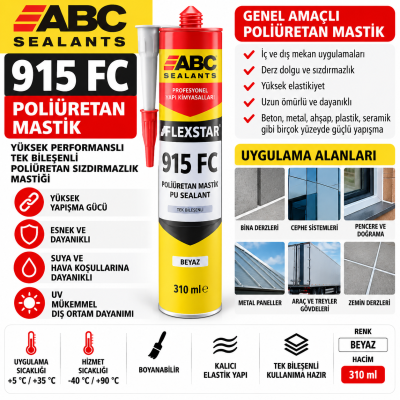ABC 915 FC Poliüretan Mastikleri