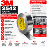 3M 2542 Titreşim Sönümleme Bandı