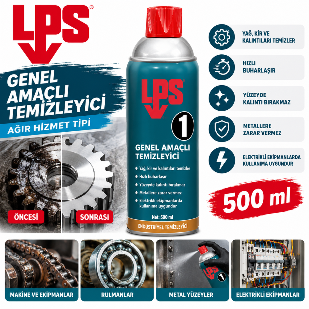 Lps 1 Greaseless Lubricant  Su Nem Kovucu