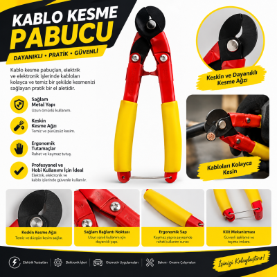 Kablo Kesme Makasi Tc-100