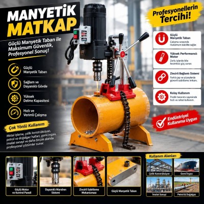Boru Delme Makinesi Twk-va 16-114mm Tuwei
