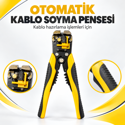 Çok Fonksiyonlu Otomatik Kablo Sıyırıcı Sıyırma kesme ezme