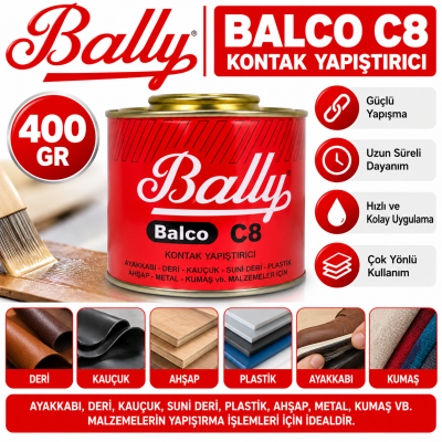 Bally Balco C8 Yapıştırıcı 400 gr