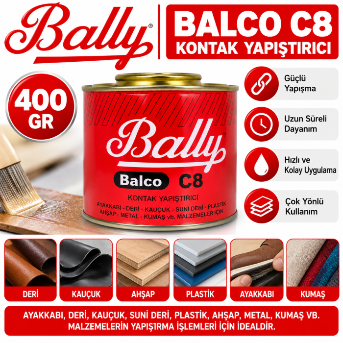 Bally Balco C8 Yapıştırıcı 400 gr