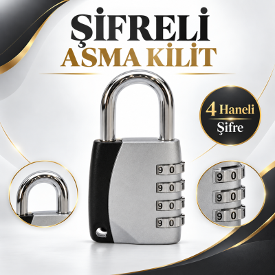 ŞIfreli ÇElik Kilit