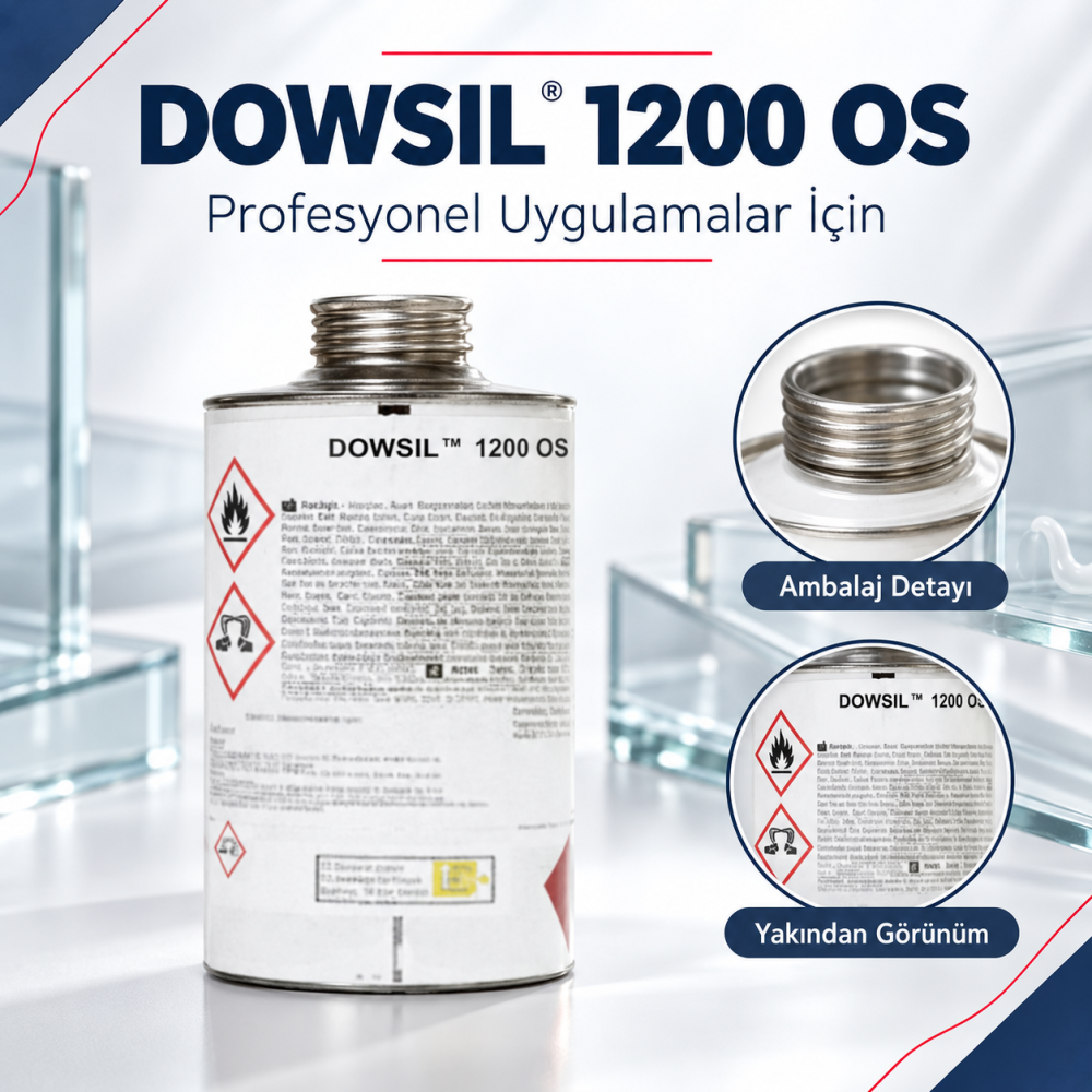 Dowsil 1200 Os Primer Pürüzsüz Yüzeyler Için Astar 500 Cc