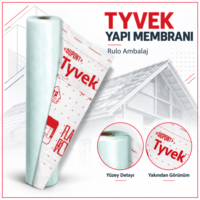 Dupont Tyvek Housewrap Firecurb15 M X 50 M Rulo