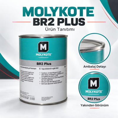 Molykote Br-2 Plus 1 Kg Yüksek Performanslı Gres