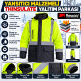 Yansıtıcı Malzemeli Thinsulate Yalıtım Parkası
