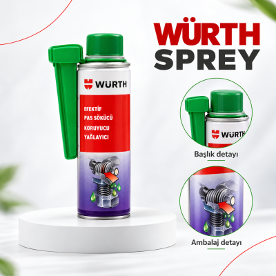 Würth Benzin Oktan Yükseltici 300 Ml