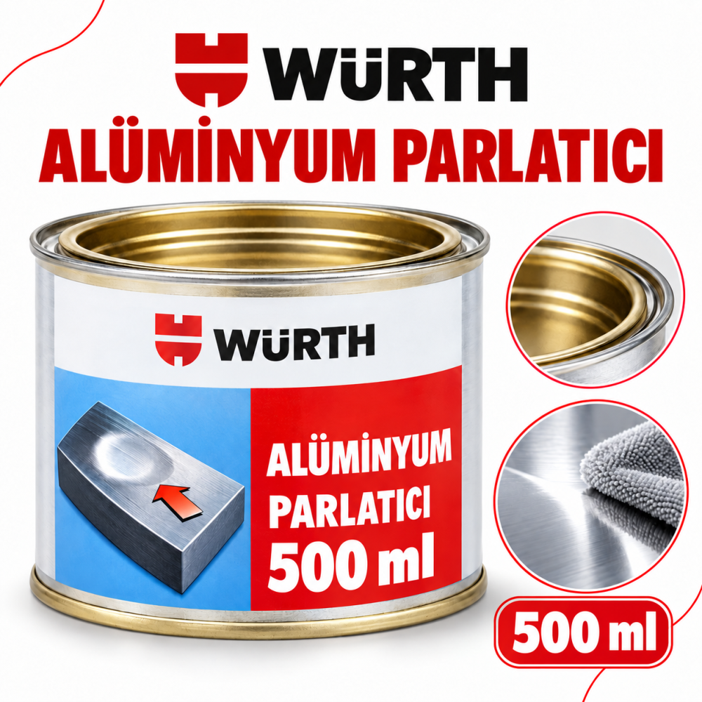 Würth Alüminyum Polisaj Pastası 500ml