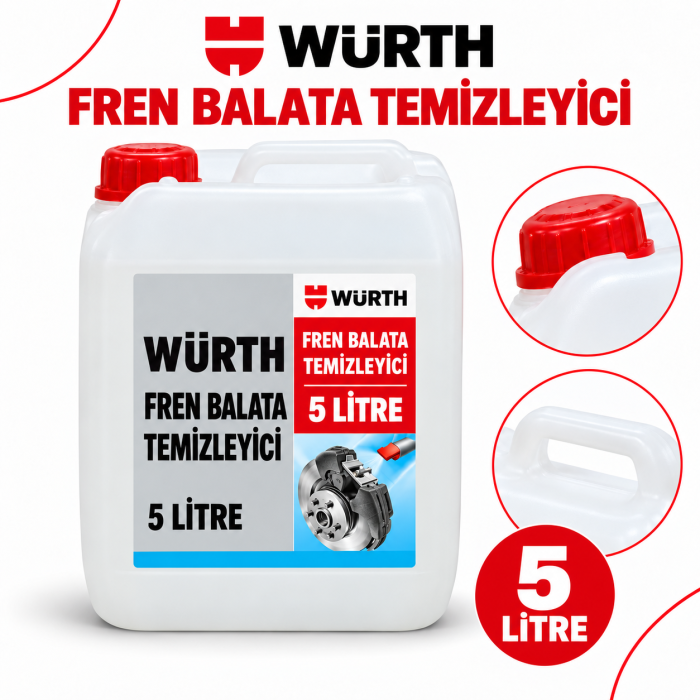Würth Fren Balata Temizleyici 5 Litre
