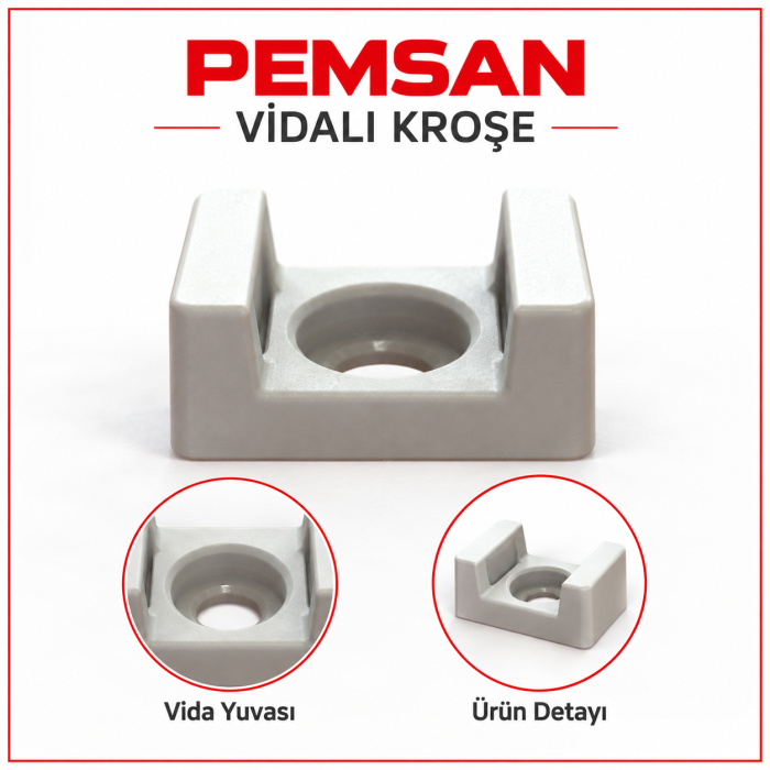Pemsan Vidalı Kroşe