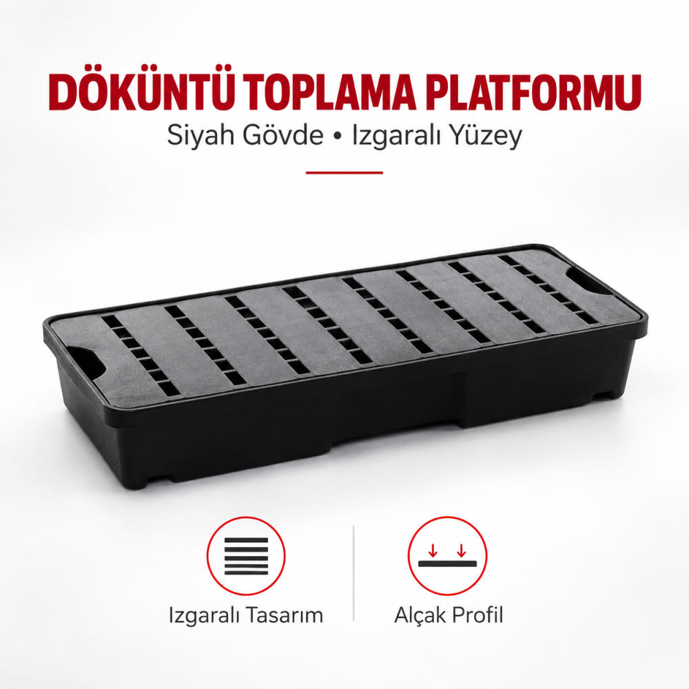 Atık Havuzu 30L Sarı Siyah Platform