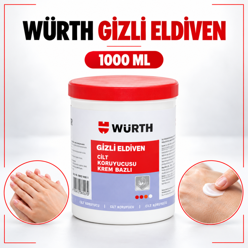 WÜRTH GİZLİ ELDİVEN 1000 ML
