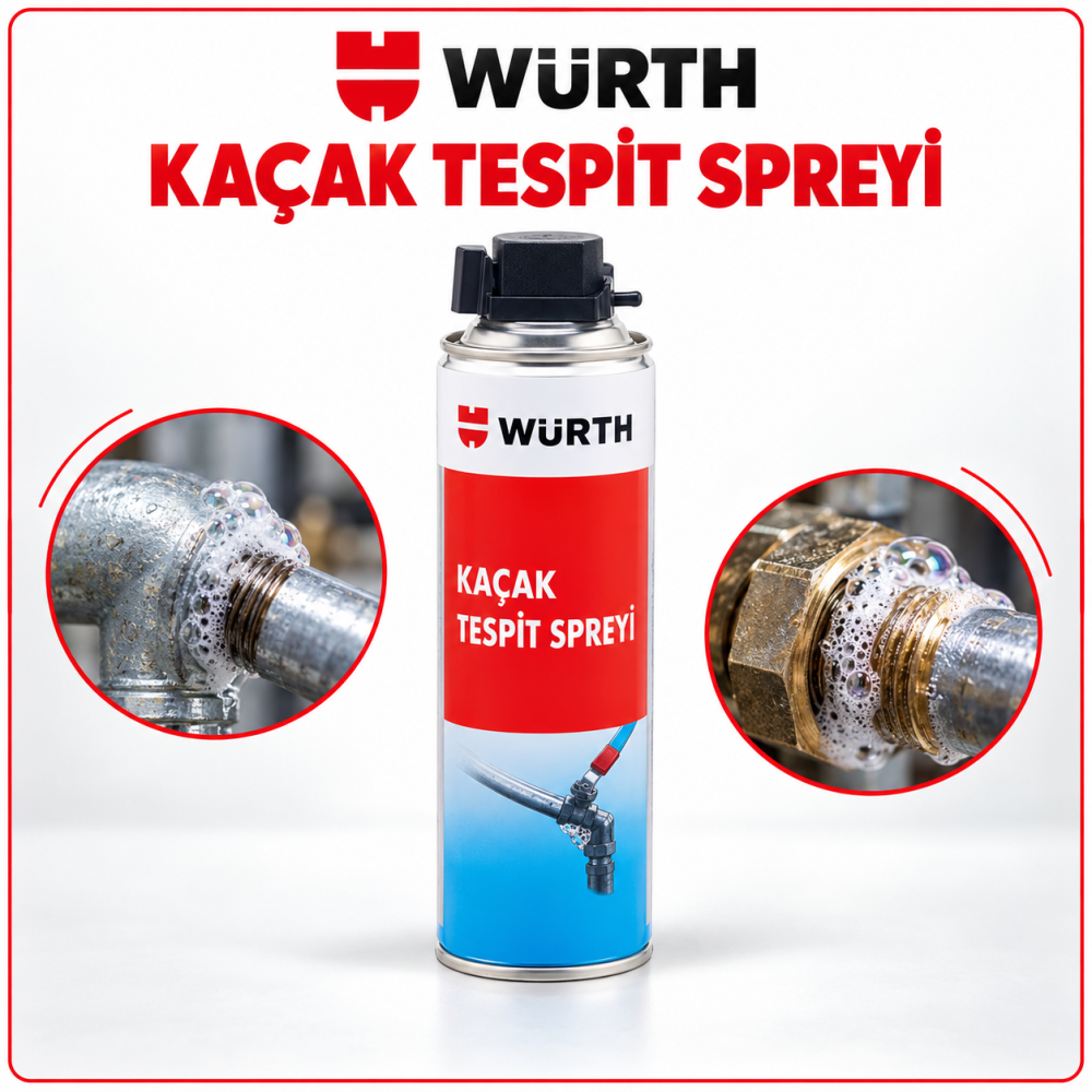 WÜRTH YAŞ PU KÖPÜK TEMİZLEYİCİ 500 ML