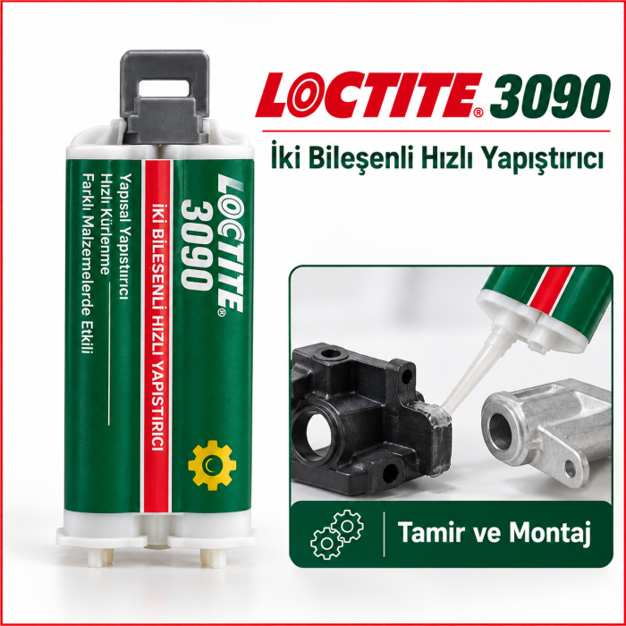 LOCTITE HY 4090 GY Yapısal Gri Hibrit Yapıştırıcı 50 ml
