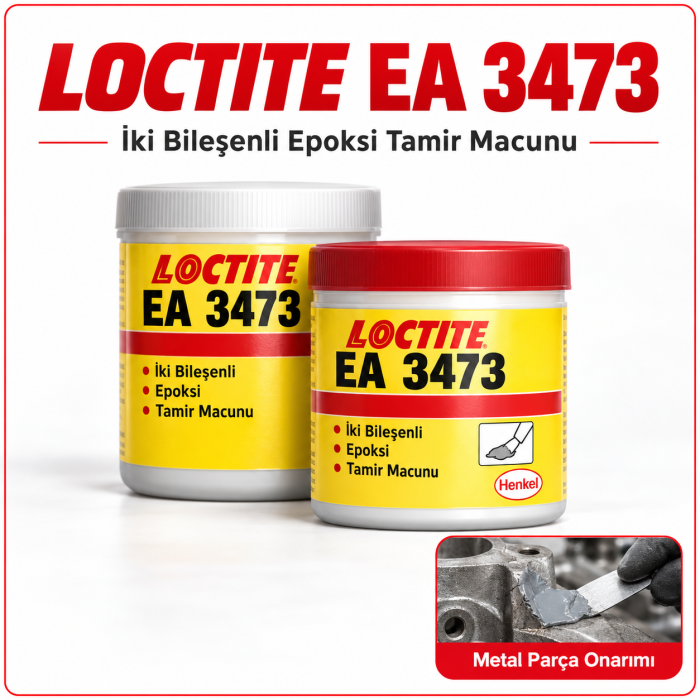 LOCTITE EA 3473 ÇELİK DOLGULU YAPIŞTIRICI 500 GR