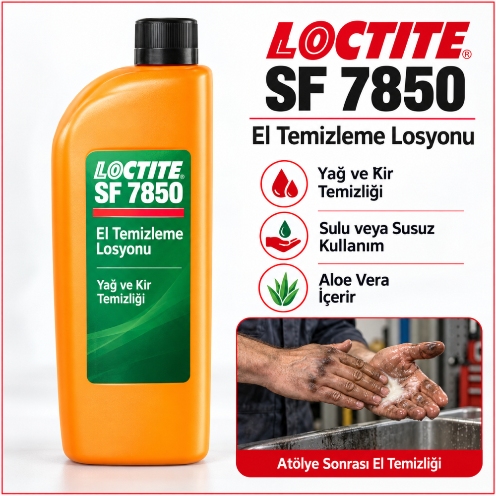 LOCTITE SF 7850 EL TEMİZLEYİCİ 3 LT