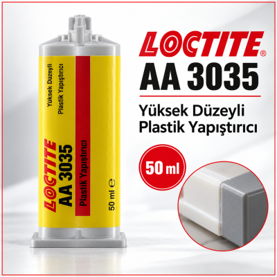 LOCTITE AA 3035 YÜKSEK DÜZEYLİ PLASTİK YAPIŞTIRICI 50 Ml