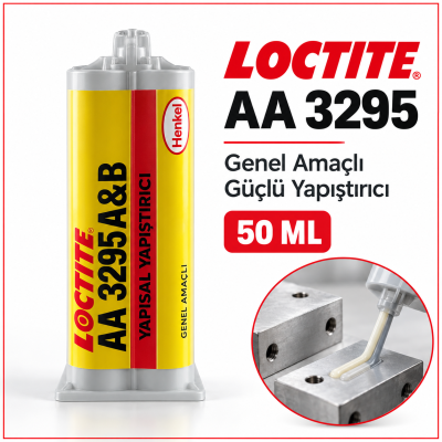 LOCTITE AA 3295 GENEL AMAÇLI GÜÇLÜ YAPIŞTIRICI 50 ML