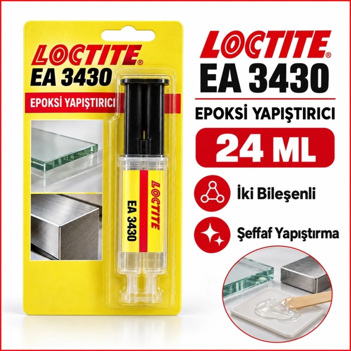 LOCTITE EA 3430 EPOKSİ YAPIŞTIRICI 24 ML