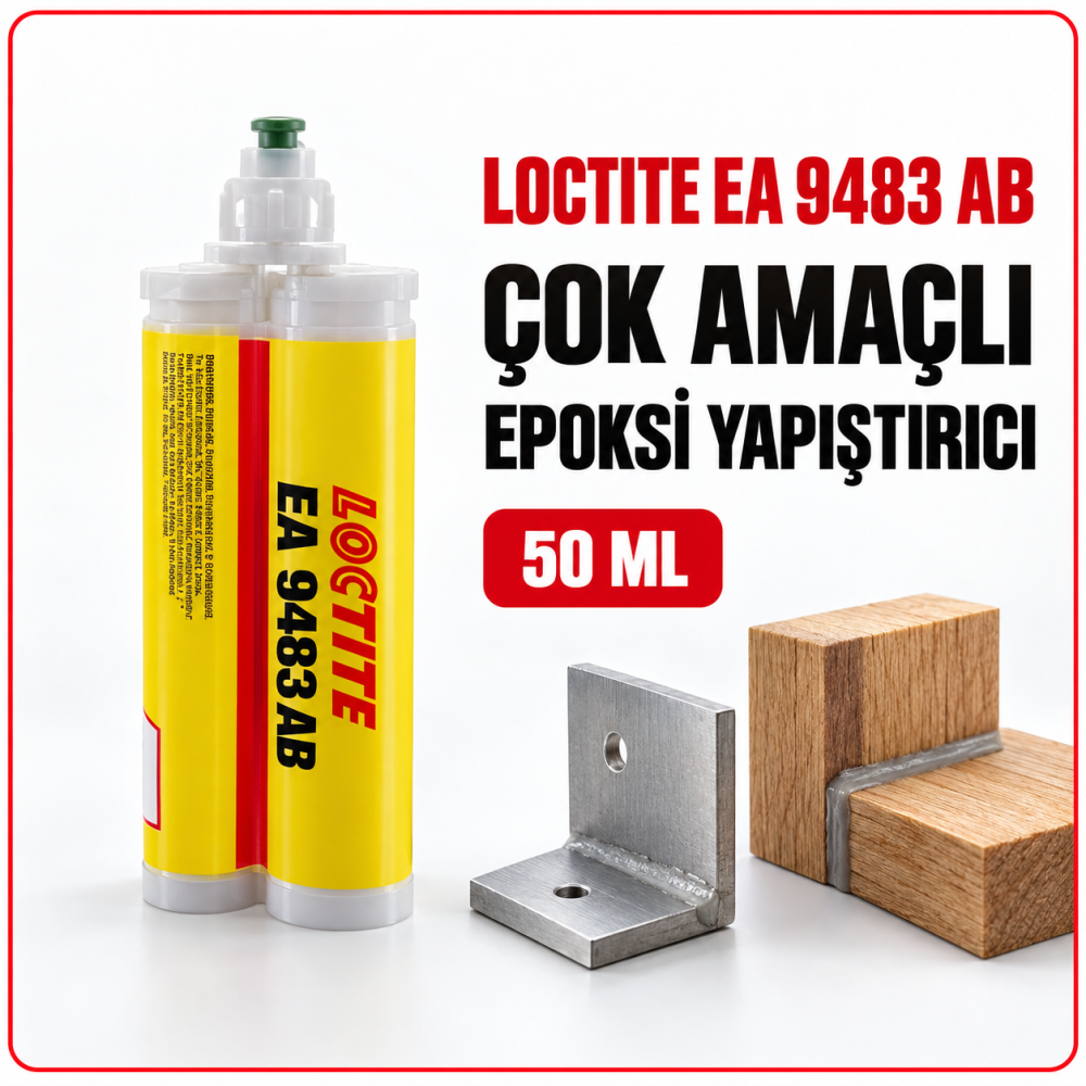 LOCTITE EA 9483 AB ÇOK AMAÇLI EPOKSİ YAPIŞTIRICI 50 ML