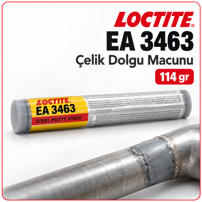 Loctite EA 3463 Çelik Dolgu Macunu 114 Gr