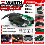 Würth Kaynakçı gözlüğü uvex ultrasonic katlanır 9302