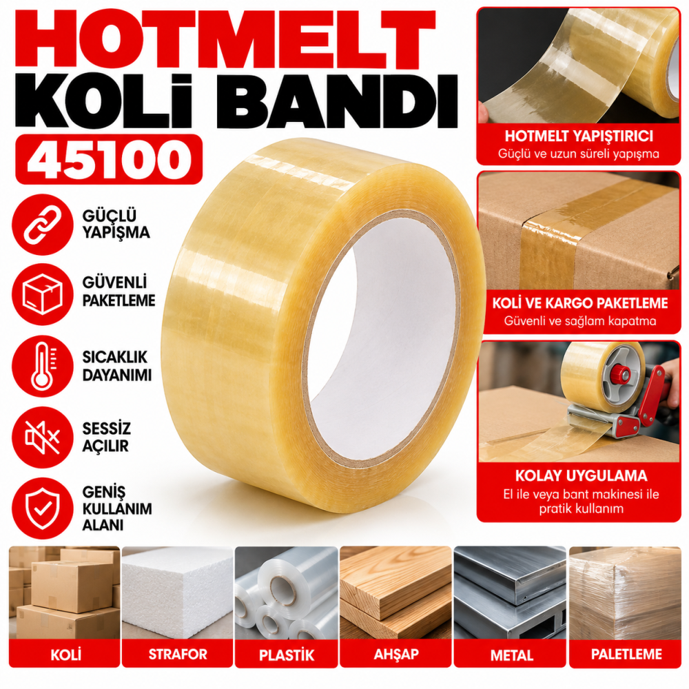 HOTMELT KOLİ BANDI 45100